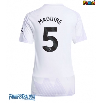 Manchester United Harry Maguire #5 Tricou Fotbal Replică 2025-26 Femei Deplasare